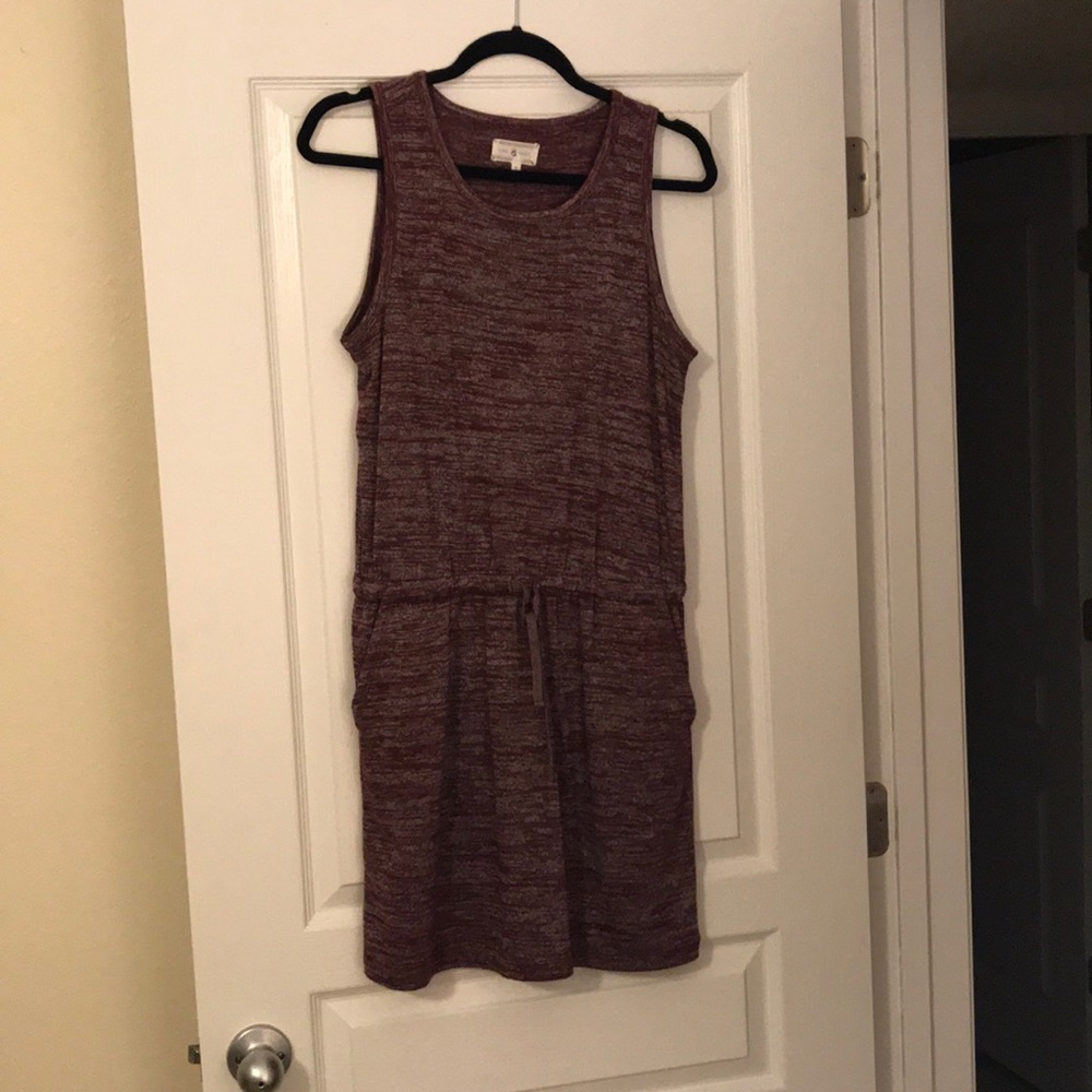 LOU & GREY tank drawstring dress